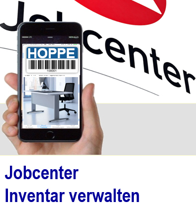 Inventar fr Jobcenter  mit Inventarverwaltung und Inventar App invent